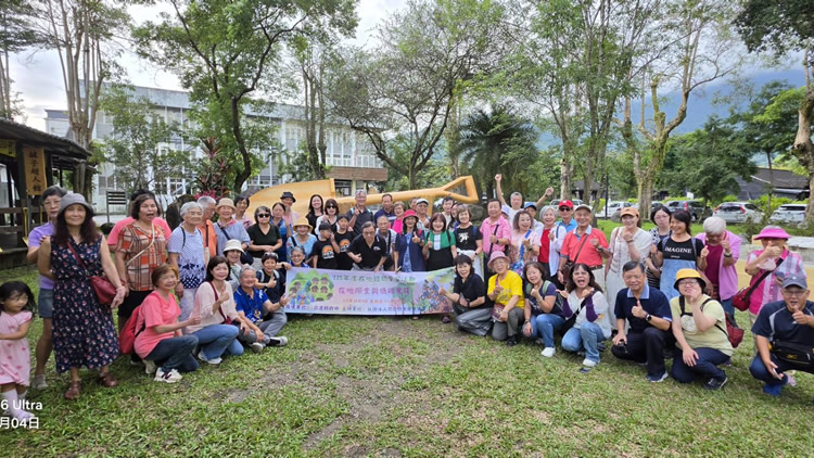 花蓮生命線志工走進縱谷 探索在地文化實踐低碳之旅