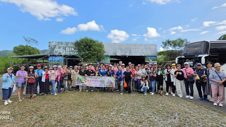 花蓮生命線志工走進縱谷 探索在地文化實踐低碳之旅